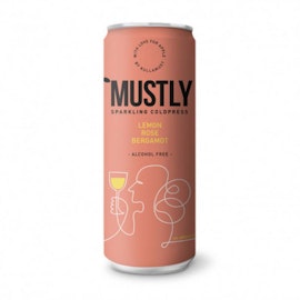 Mustly Lemon, Rosé & Bergamot 33 cl 24st