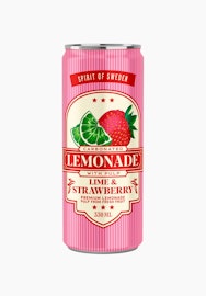 Spirit of Sweden Lemonad Jordgubb & Lime 33cl 24St
