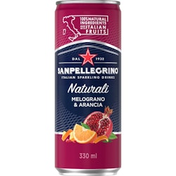 San Pellegrino Melograno Arancia 33cl 24St