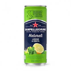San Pellegrino Limonata Menta 33cl 24St