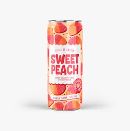 Spirit of Sweden Sweet Peach 33cl 24st