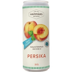 Hammars Bryggeri Persika Sockerfri 33cl 24st