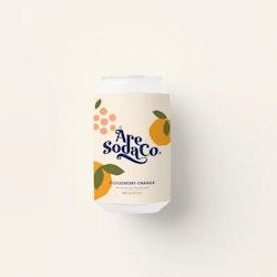 Åre Soda Hjortron Apelsin 33cl 24 st