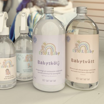 Babytvätt - Tvättmedel + Sköljmedel PAKETPRIS