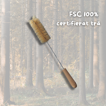 Flaskborste - FSC 100% certifierat trä