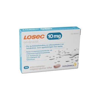 LOSEC MUPS TABL 10MG 2X7