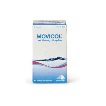 MOVICOL ORAL LÖSNING 10DOSPÅSAR
