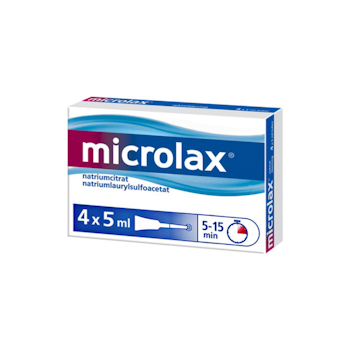 Microlax, rektallösning, 4 X 5 ml
