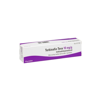 Terbinafin Teva, kräm 10 mg/g, 15 g