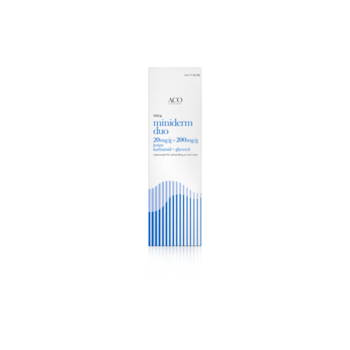 Miniderm Duo, kräm 20 mg/g + 200 mg/g, 100 g