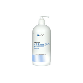 Miniderm, kutan emulsion 20 % (med pump), 700 g