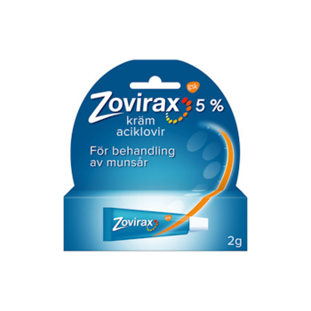 Zovirax, kräm 5 %, 2 g