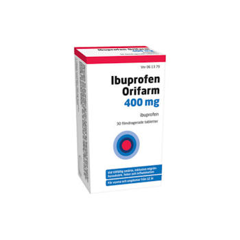 Ibuprofen Orifarm, filmdragerad tablett 400 mg, 30 st