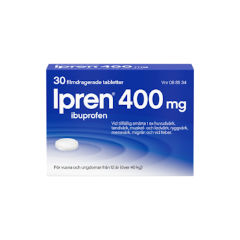 Ipren, filmdragerad tablett 400 mg, 30 st