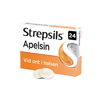 Strepsils Apelsin, sugtablett, 24 st