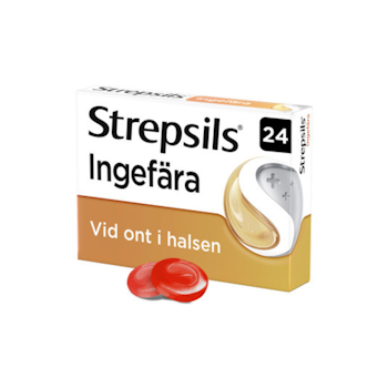 Strepsils Ingefära, sugtablett, 24 st