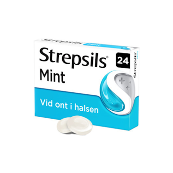 Strepsils Mint, sugtablett, 24 st