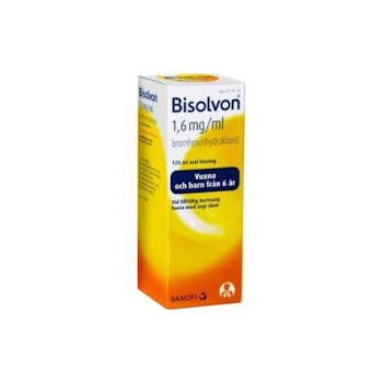 Bisolvon, oral lösning 1,6 mg/ml, 125 ml