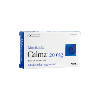 Calma, medicinskt tuggummi 20 mg, 10 st