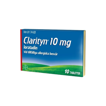 Clarityn, tablett 10 mg Bayer AB, 10 st