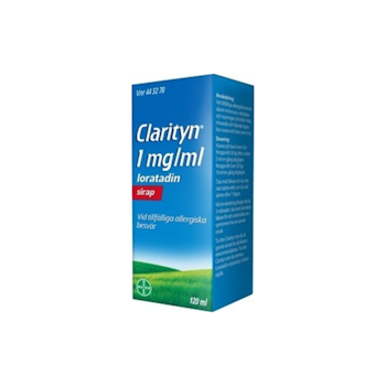 Clarityn, sirap 1 mg/ml, 120 ml