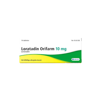 Loratadin Orifarm, tablett 10 mg, 14 st