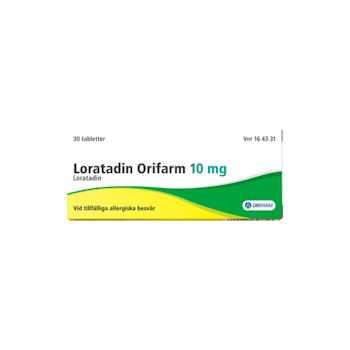 Loratadin Orifarm, tablett 10 mg, 30 st
