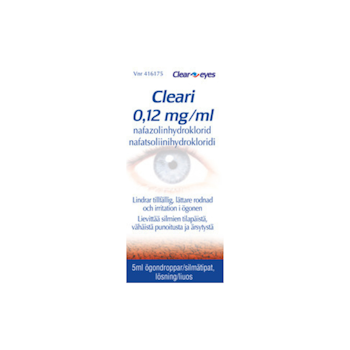 Cleari, ögondroppar, lösning 0,12 mg/ml, 5 ml