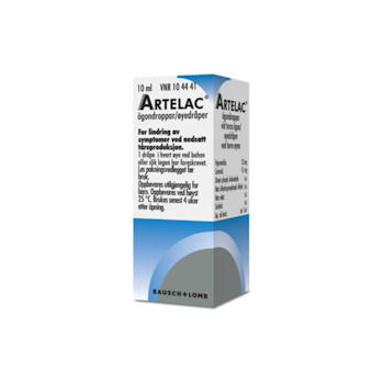 Artelac, ögondroppar, lösning, 10 ml