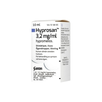 Hyprosan, ögondroppar, lösning 3,2 mg/ml, 10 ml