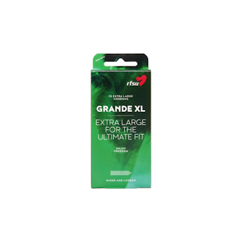 RFSU Grande XL Extra rymliga kondomer, 15 st