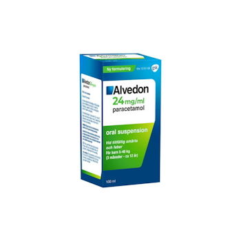 Alvedon, oral suspension 24 mg/ml, 100 ml