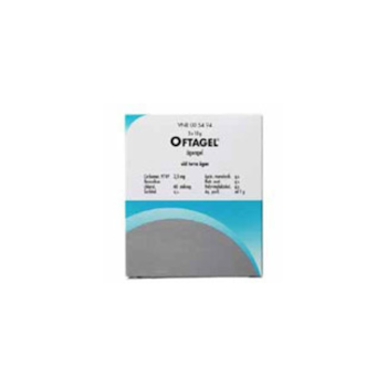 Oftagel, ögongel 2,5 mg/g, 3 X 10 g