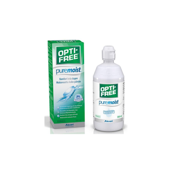 OPTI-FREE Puremoist Linsvätska mjuka kontaktlinser, 300 ml