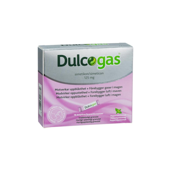 Dulcogas, mot gaser i magen., 18 st