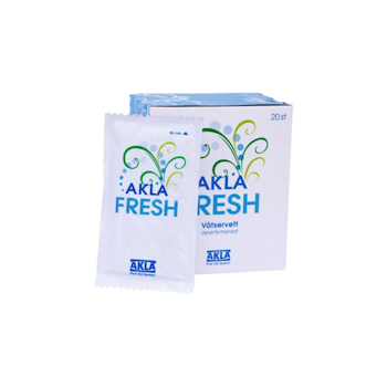 Aklafresh oparfymerad våtservett 20 st