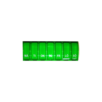 ANABOX 1+7 BLANDADE FÄRGER DOSFACK