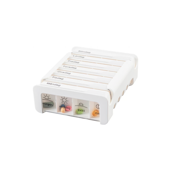 ANABOX 7 DAYS COMPACT WHITE