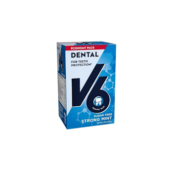 V6 DENTAL CARE STRONG MINT 72GX12