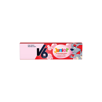 V6 JUNIOR BUBBLEGUM STRAWBERRY