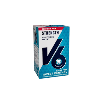 V6 STRONG TEETH SWEET MENTHOL 70G