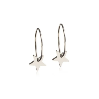 BLOMDAHL BM NT EARING PEND STAR 8MM