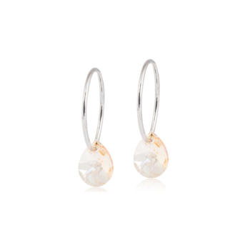 BM NT RING 14MM DROP 8MM GOLD SHADO
