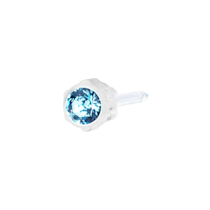 HÅLT.ÖRHÄNGE MP 4MM AQUA(10ST)