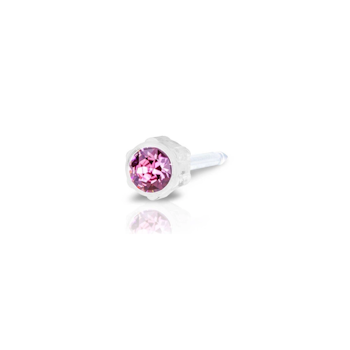 HÅLT.ÖRHÄNGE MP 4MM ROSE(10ST)