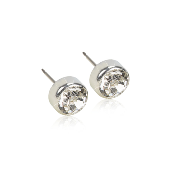 ÖRHÄNGE BM ST BEZEL 6MM CRYSTAL