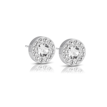 ÖRHÄNGE BM ST HALO 8MM CRYSTAL