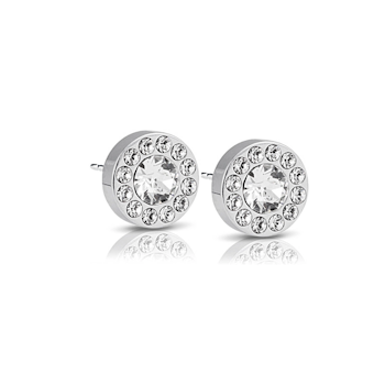 ÖRHÄNGE BM ST HALO 8MM CRYSTAL