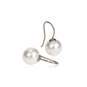 ÖRHÄNGE NT PEARL PENDANT WHITE 12MM