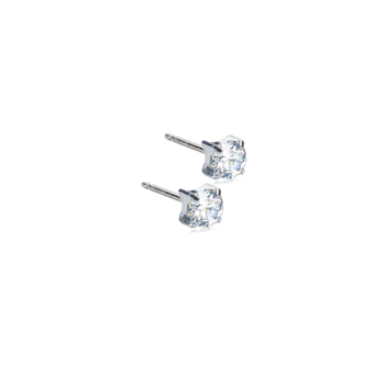 ÖRHÄNGE ST TIFFANY CZ WHITE 5MM
